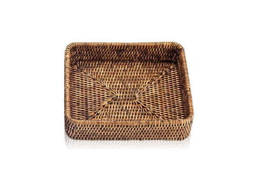 Decor Walther Basket Tablett aus Rattan